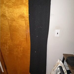 Black Sparkle Maxi Skirt